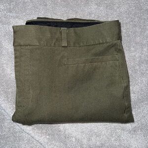 Banana Republic Sloan Curvy Fit Olive Green Pants